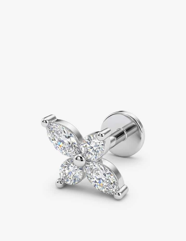 MAISON GIOIELLI FIRENZE Fleur stud earrings - picture 2 MAISON GIOIELLI FIRENZE Fleur stud earrings - picture 2