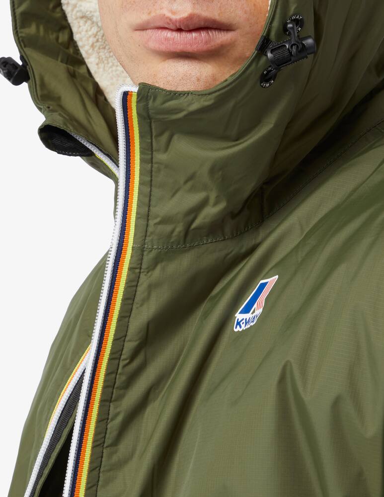 rinascente K-Way Giacca con cappuccio le vrai 3.0 claude orsetto interno