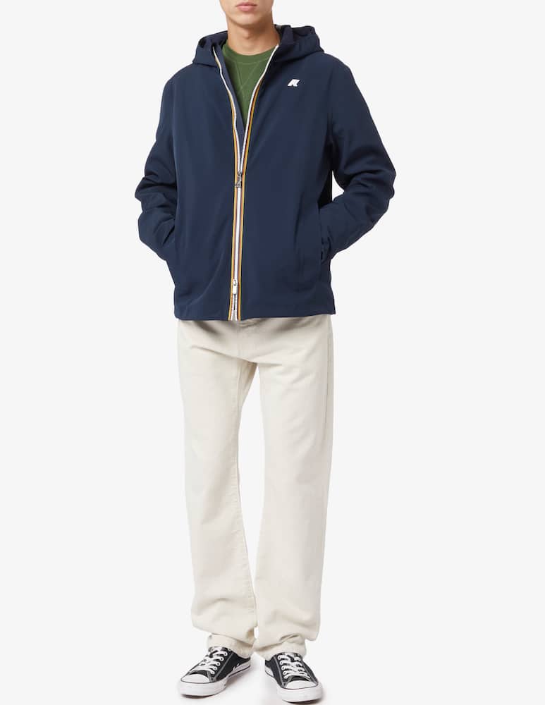 K-Way Giacca con cappuccio jacko bonded - immagine 2 K-Way Giacca con cappuccio jacko bonded - immagine 2