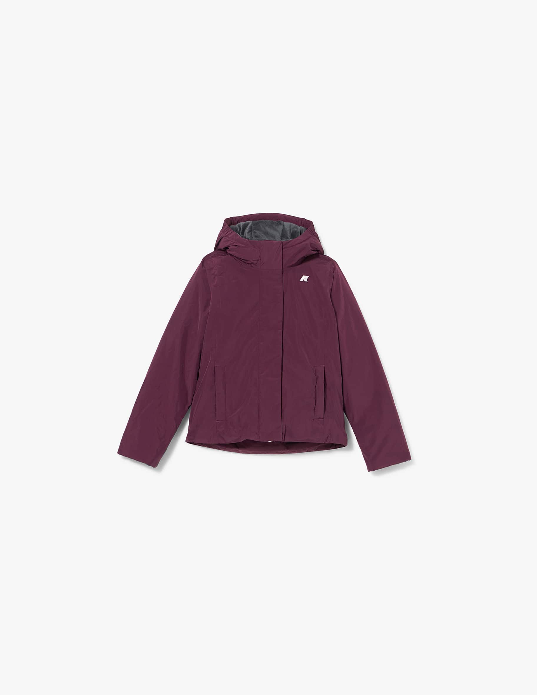k-Way Giubbino Con Cappuccio K1119RW Lily Micro