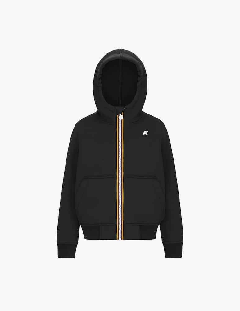 K-Way Felpa con cappuccio zip - immagine 1 K-Way Felpa con cappuccio zip - immagine 1