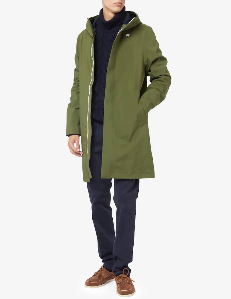 K-Way Giacca con cappuccio thomas bonded - immagine 2 K-Way Giacca con cappuccio thomas bonded - immagine 2
