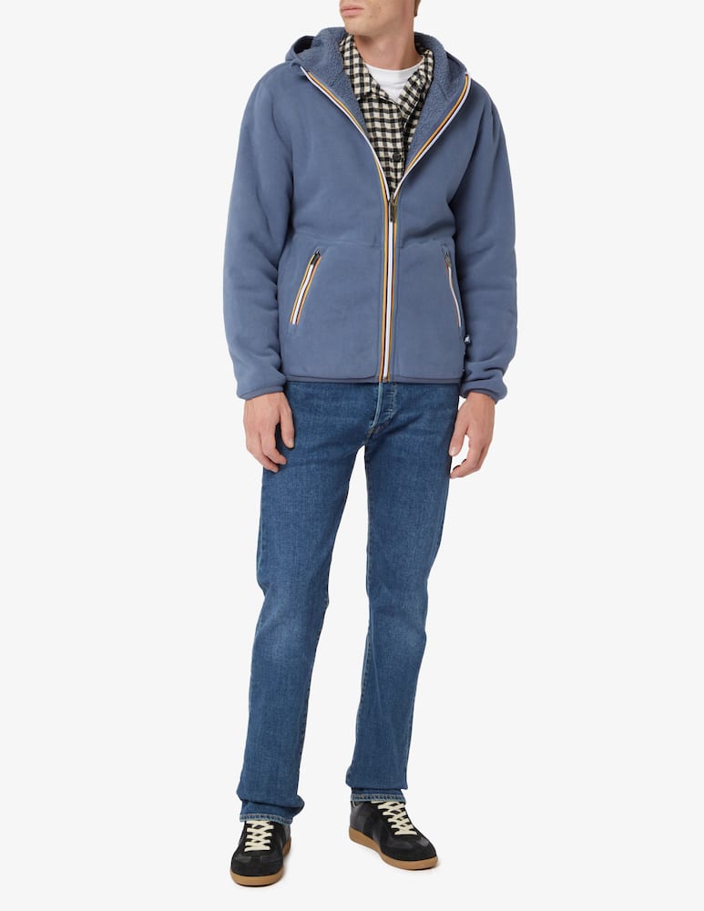 rinascente K-Way Hooded reversible pile