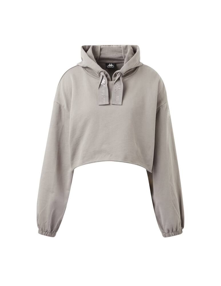rinascente Kappa x Befancyfit Baina cropped hoodie - grey