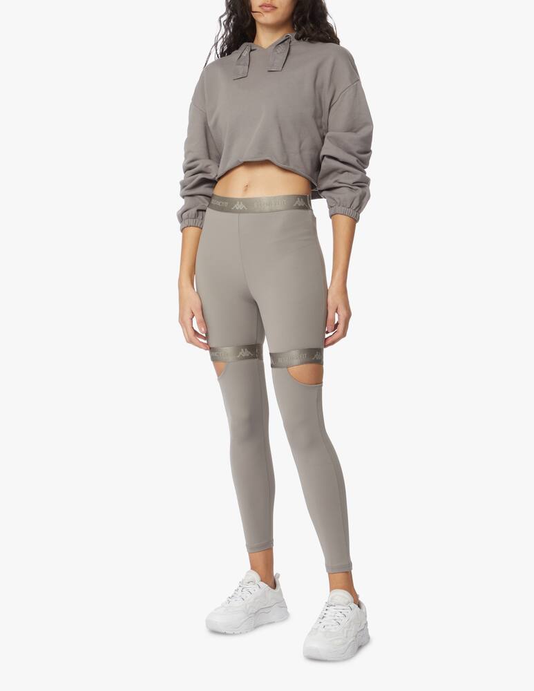 rinascente Kappa x Befancyfit Baina cropped hoodie - grey