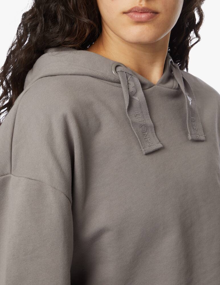 rinascente Kappa x Befancyfit Baina cropped hoodie - grey