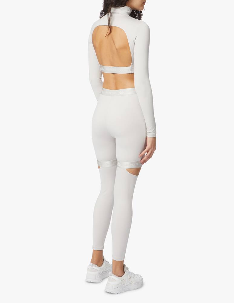 Kappa x Befancyfit Top a manica lunga Belize - grigio - immagine 2