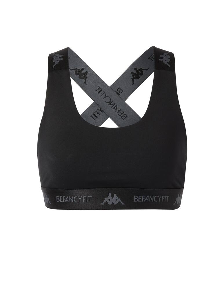 rinascente Kappa x Befancyfit Bonbon sports bra - black