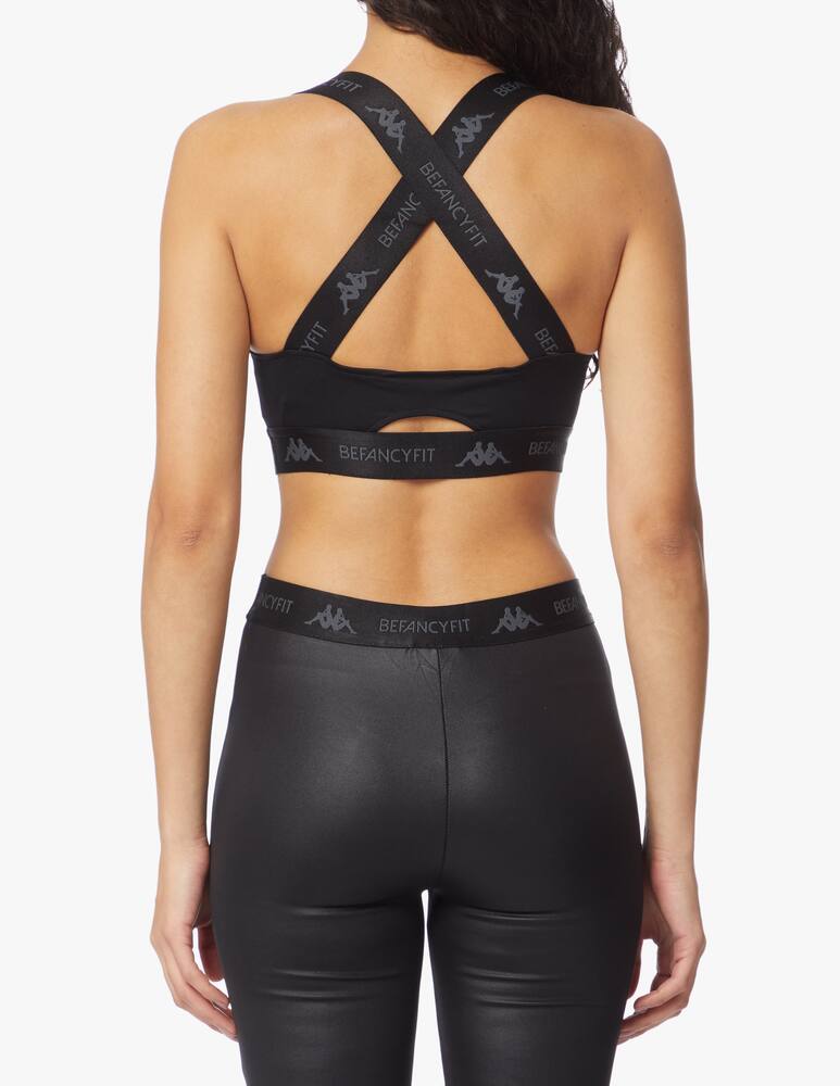 rinascente Kappa x Befancyfit Bonbon sports bra - black