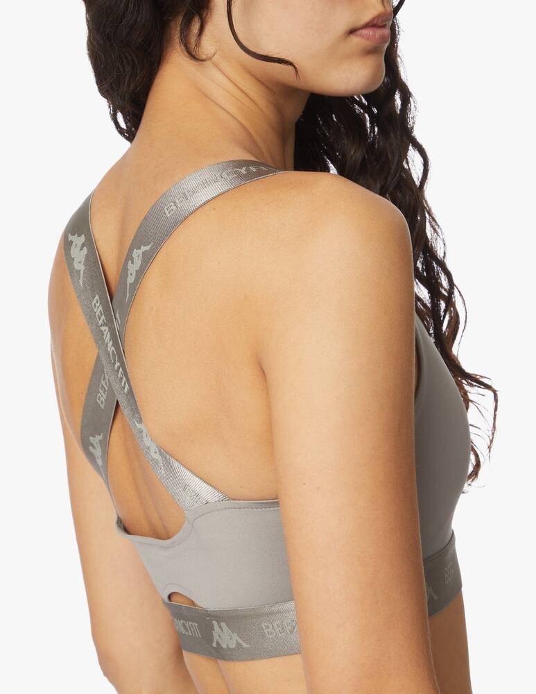 rinascente Kappa x Befancyfit Reggiseno sportivo Bonbon - grigio