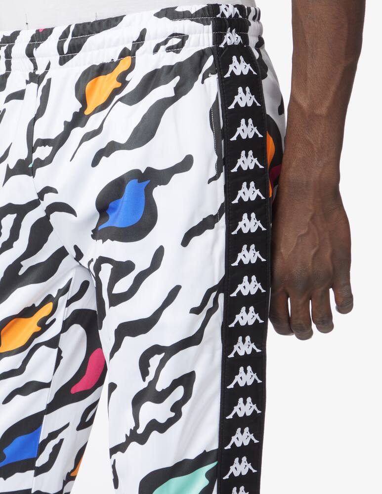 rinascente Kappa Graphic acetate pant - white