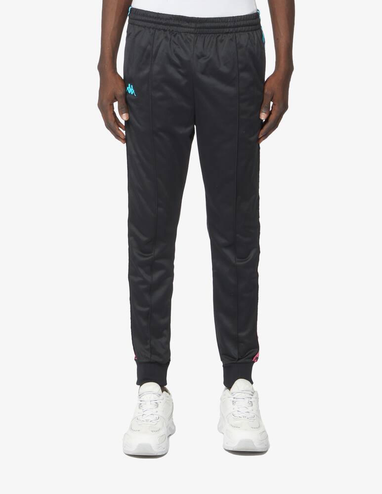 rinascente Kappa Pantalone acetato banda degrade - nero