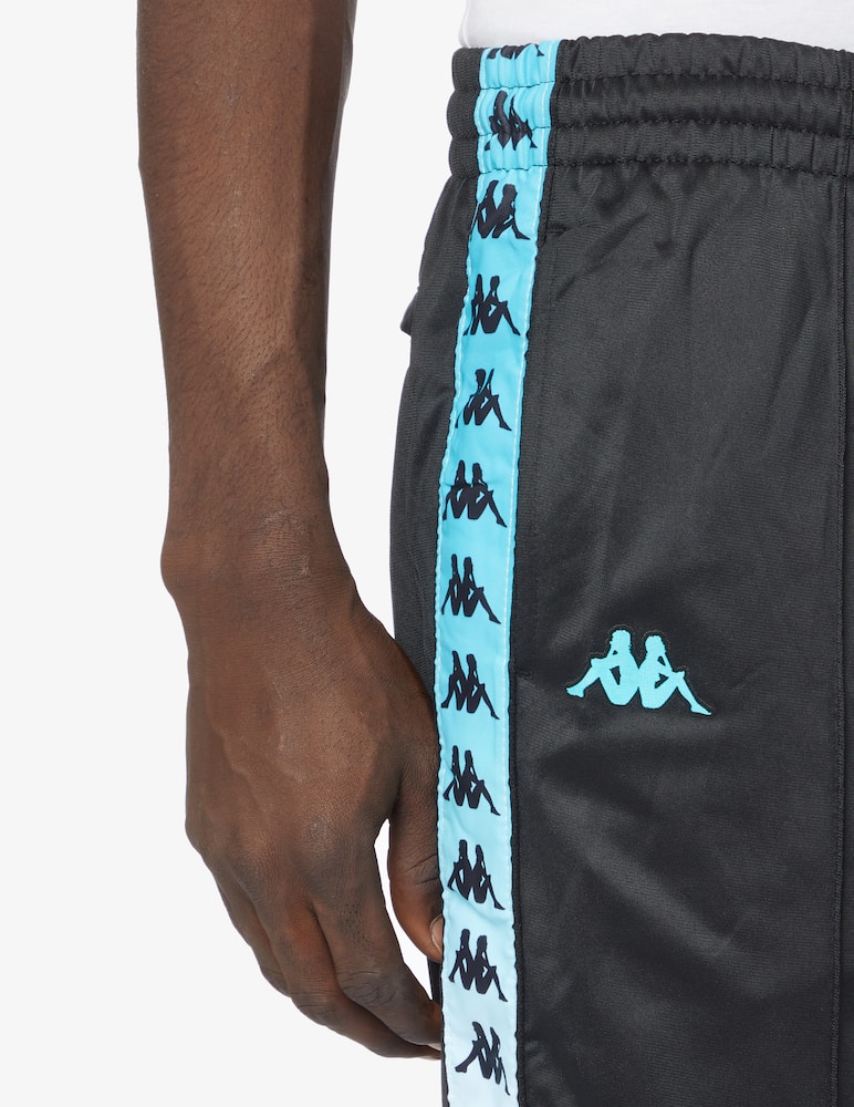 rinascente Kappa Pantalone acetato banda degrade - nero