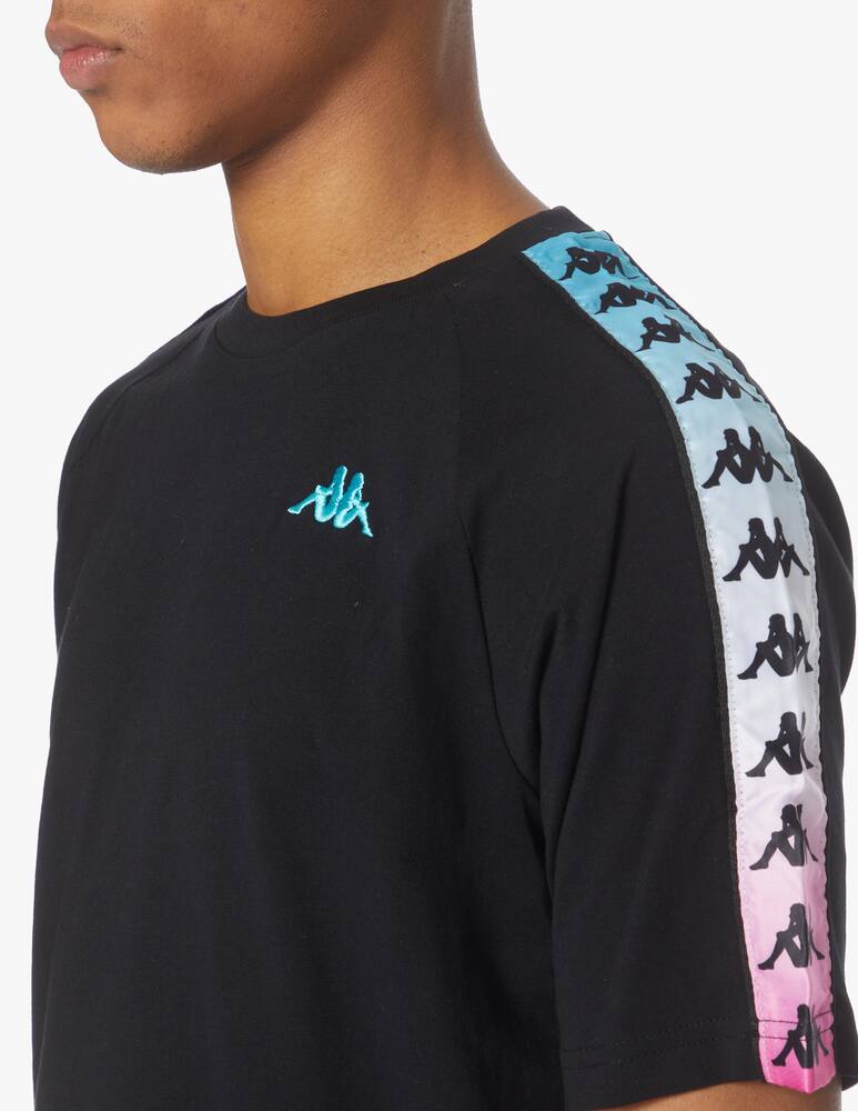 rinascente Kappa Degrade t-shirt - black