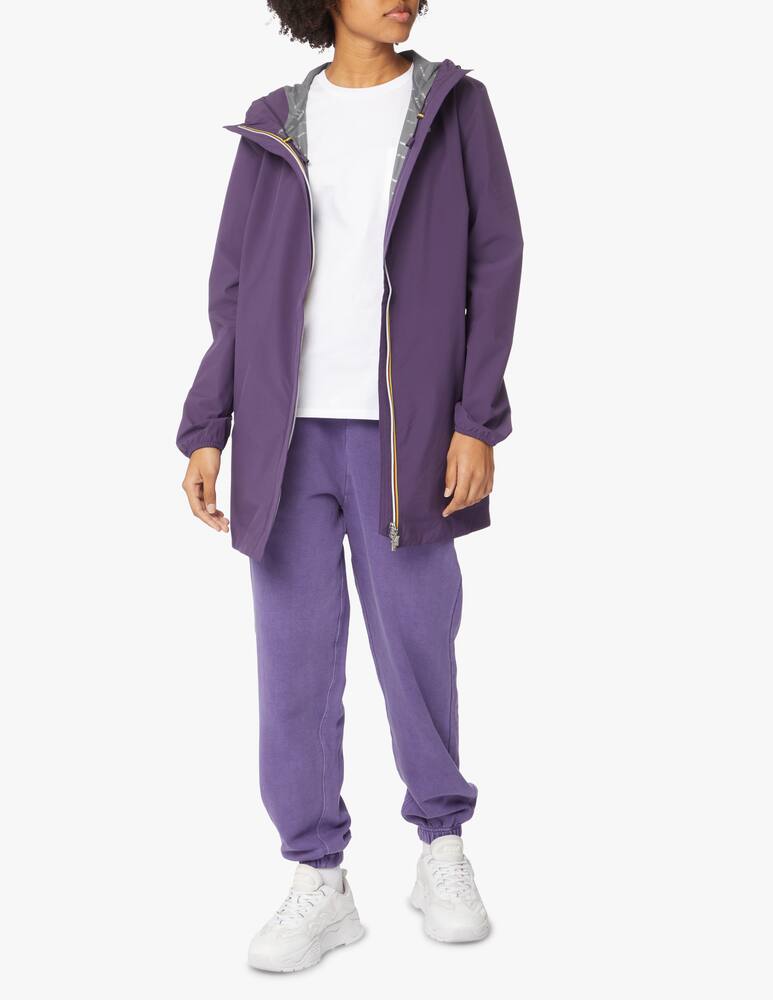 rinascente K-Way Sophie Stretch Dot lightweight jacket - violet