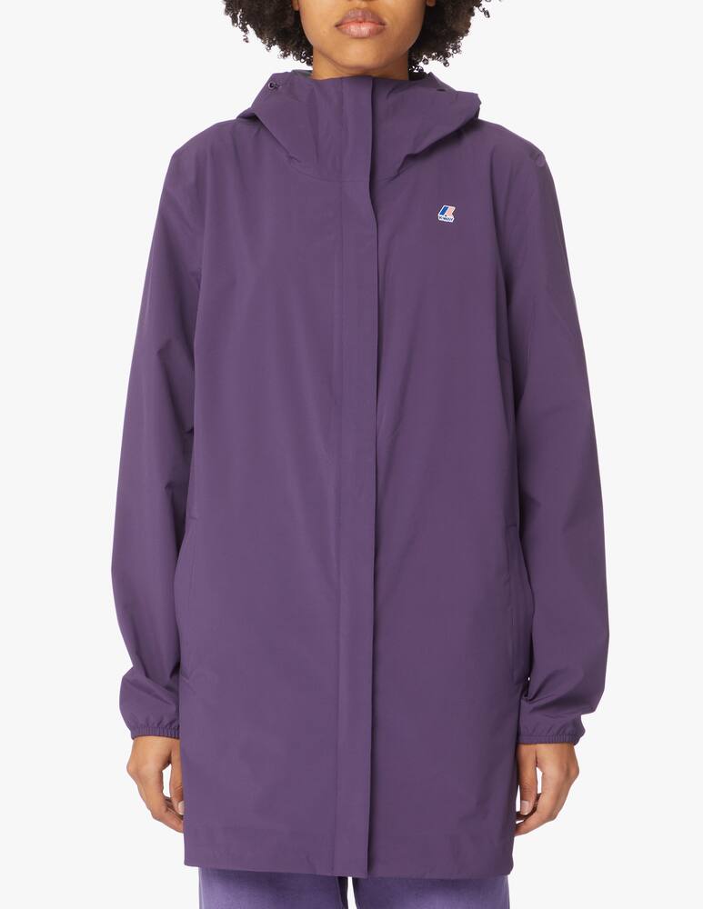 rinascente K-Way Sophie Stretch Dot lightweight jacket - violet