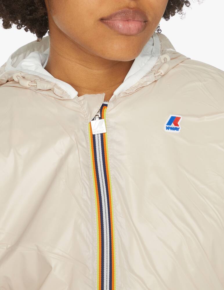 rinascente K-Way Giacca a vento Lily Plus Double - bianco