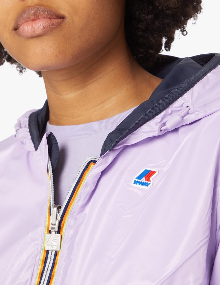 rinascente K-Way Lily Plus Double lightweight jacket - lilac