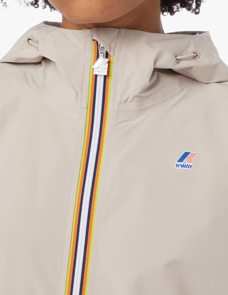K-Way Lily Stretch Dot lightweight jacket - beige - picture 4 K-Way Lily Stretch Dot lightweight jacket - beige - picture 4