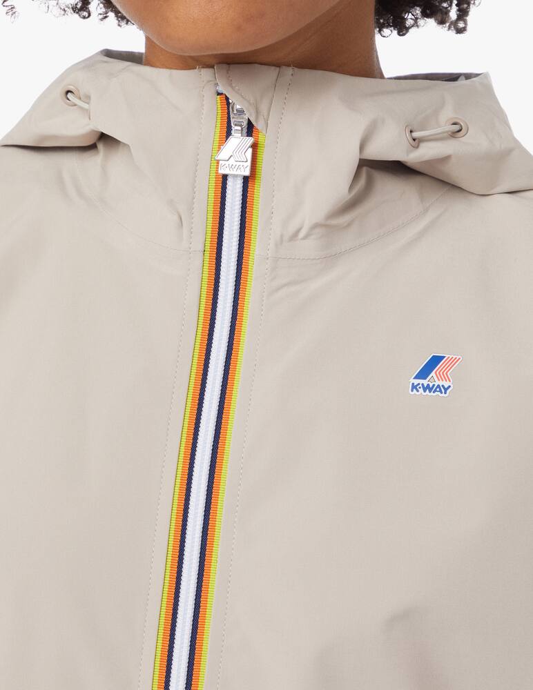 rinascente K-Way Lily Stretch Dot lightweight jacket - beige