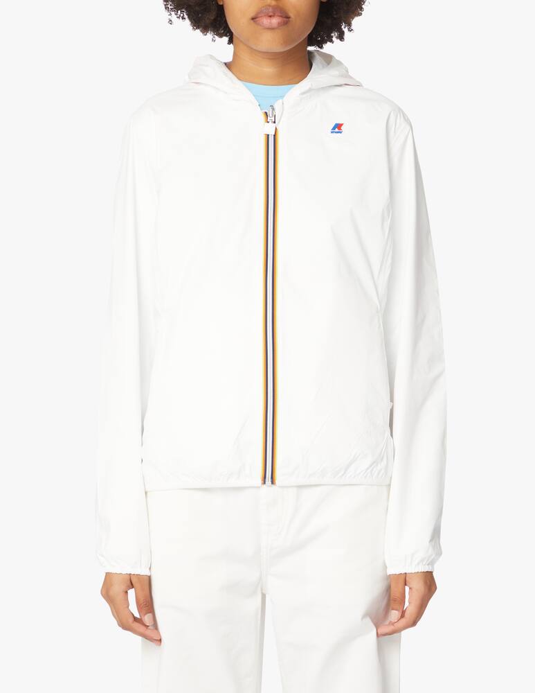 K-Way Lily Plus Double Graphic lightweight jacket - white - picture 1
