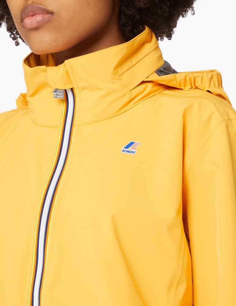 rinascente K-Way Babette Stretch Dot lightweight jacket - yellow