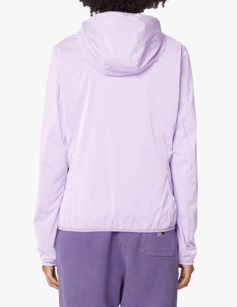 rinascente K-Way Lily Double Petal Velvet lightweight jacket - lilac