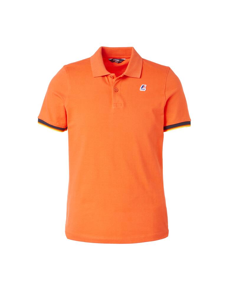 rinascente K-Way Contrast vincent polo - orange