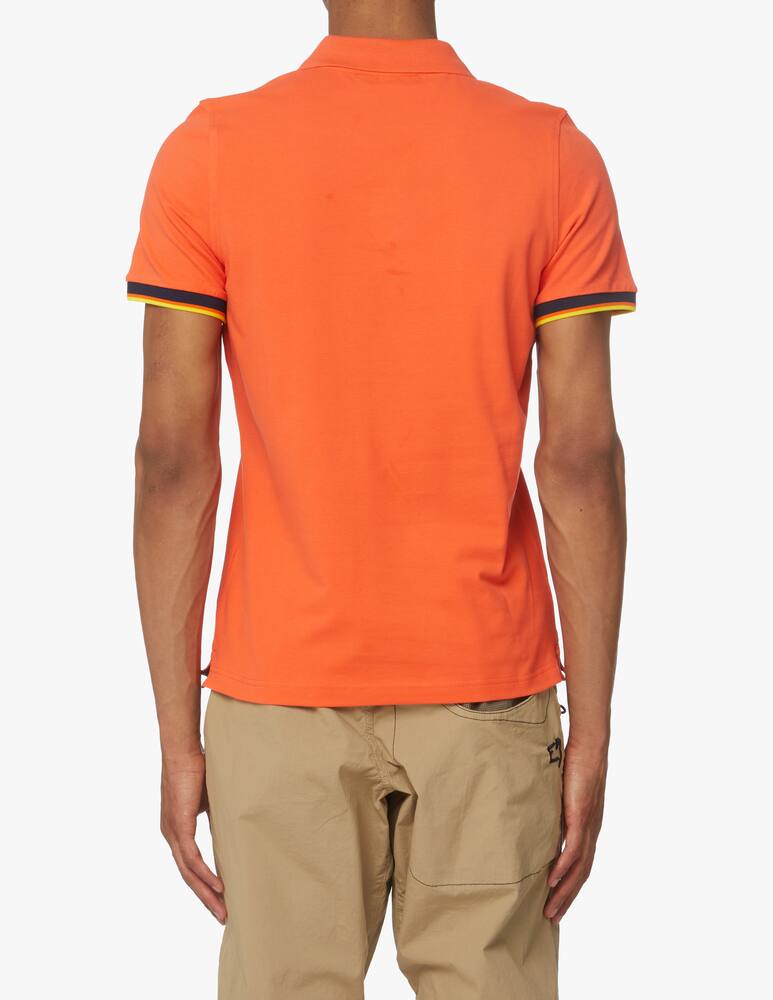 rinascente K-Way Contrast vincent polo - orange
