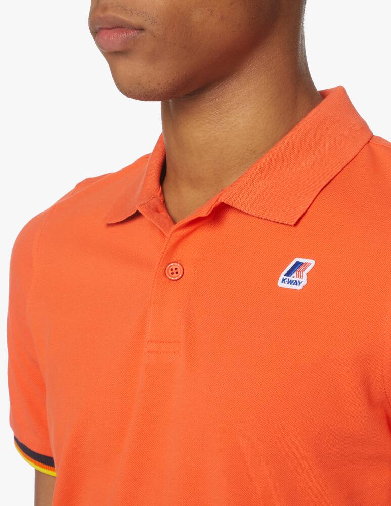 rinascente K-Way Contrast vincent polo - orange