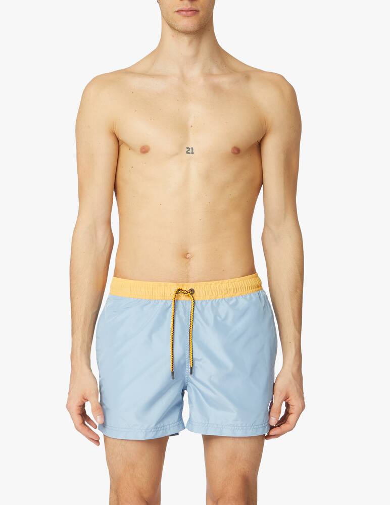 rinascente K-Way Hazel bicolor swimshorts - multi