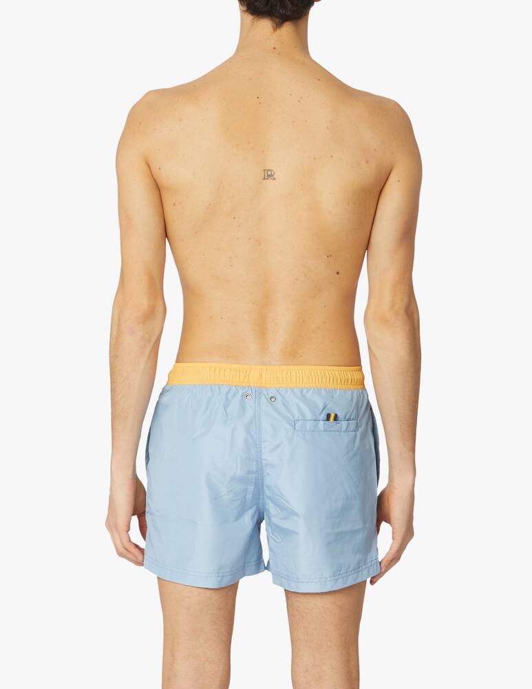 rinascente K-Way Hazel bicolor swimshorts - multi