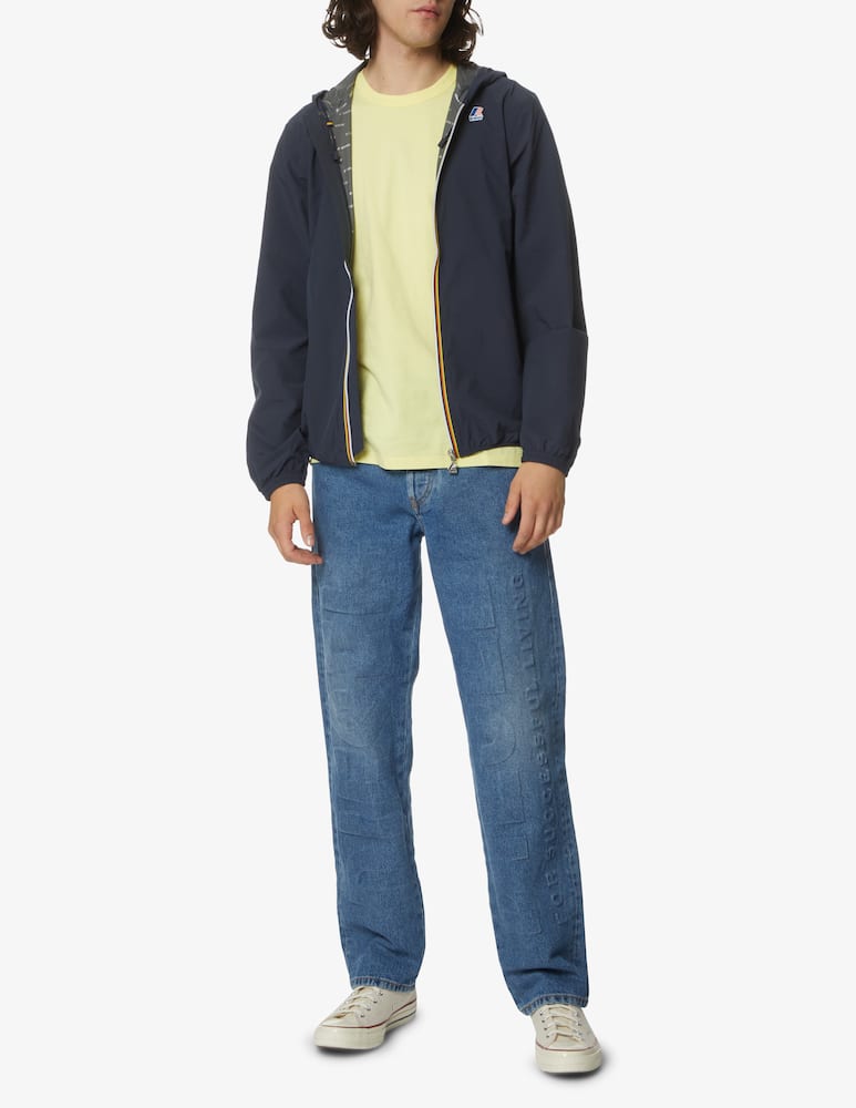 rinascente K-Way Stretch dot jacket - blue