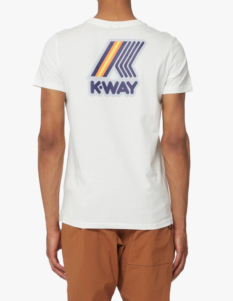 rinascente K-Way Elliot back logo t-shirt - white