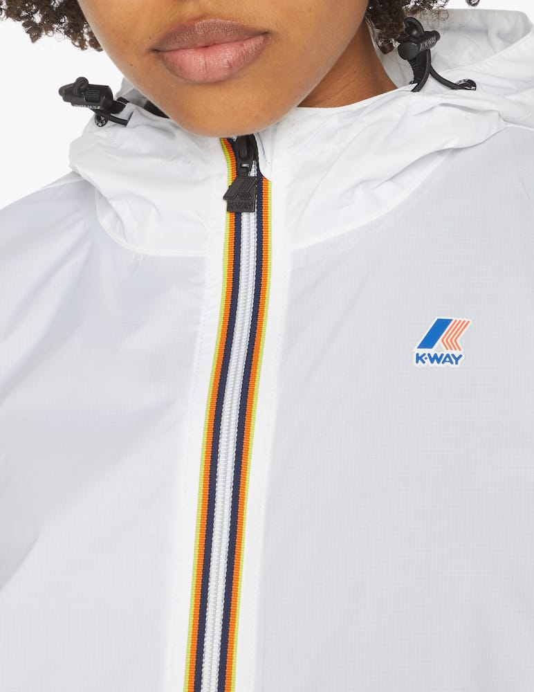 rinascente K-Way Le Vrai Claudette slim lightweight jacket - white