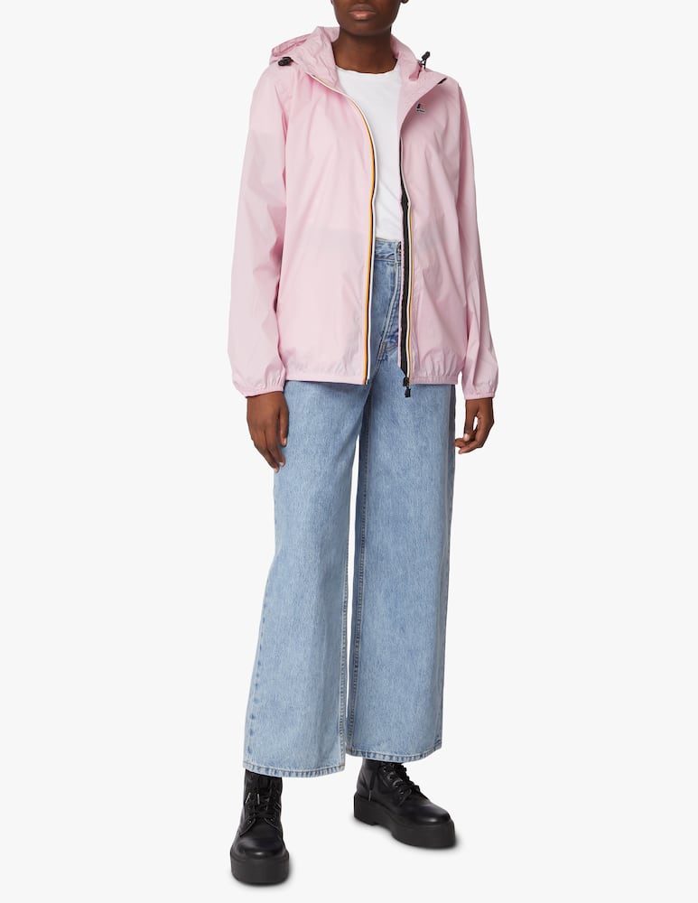 rinascente K-Way Le Vrai Claudette slim lightweight jacket - pink