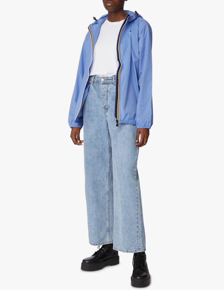 K-Way Giacca a vento Le Vrai Claudette slim - azzurro - immagine 2 K-Way Giacca a vento Le Vrai Claudette slim - azzurro - immagine 2