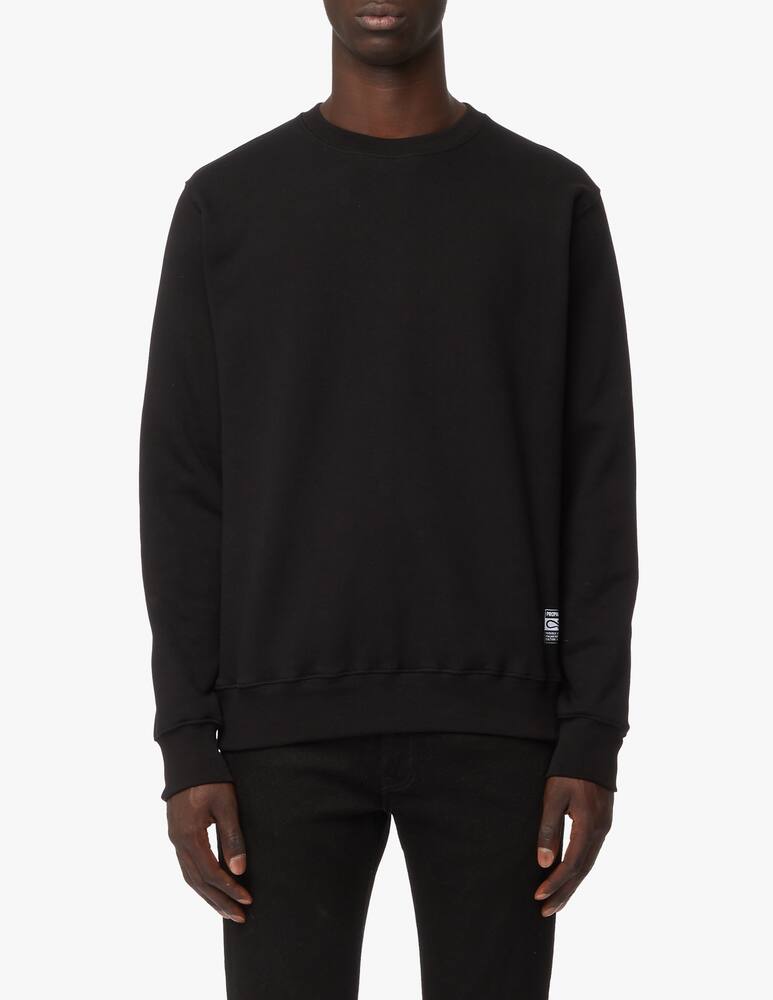 rinascente Propaganda Label felpa girocollo