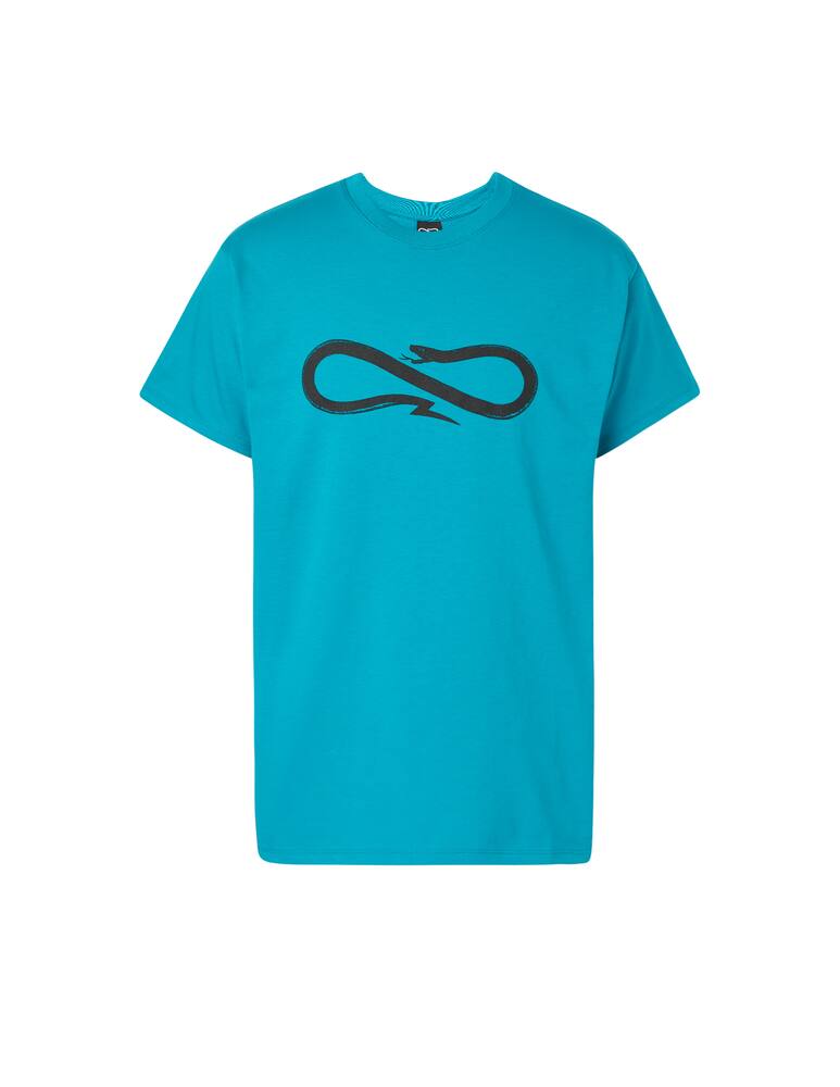 rinascente Propaganda Maglietta manica corta logo - azzurro