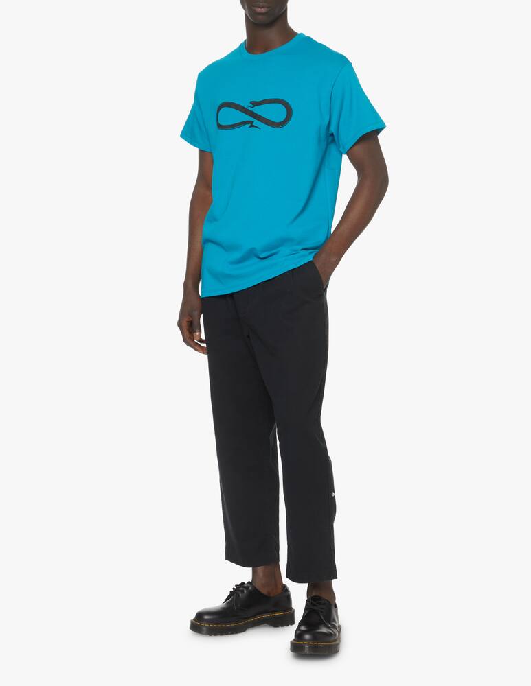 rinascente Propaganda Maglietta manica corta logo - azzurro