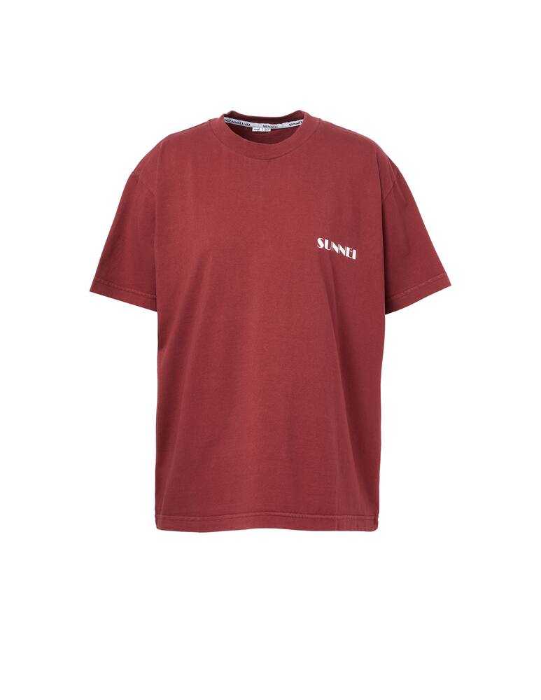 rinascente Sunnei Cotton t-shirt - red