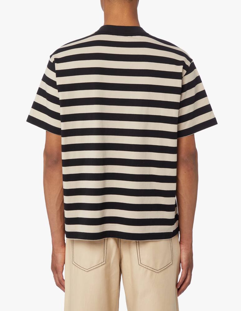 rinascente Sunnei Classic t-shirt stripes mini logo - multi