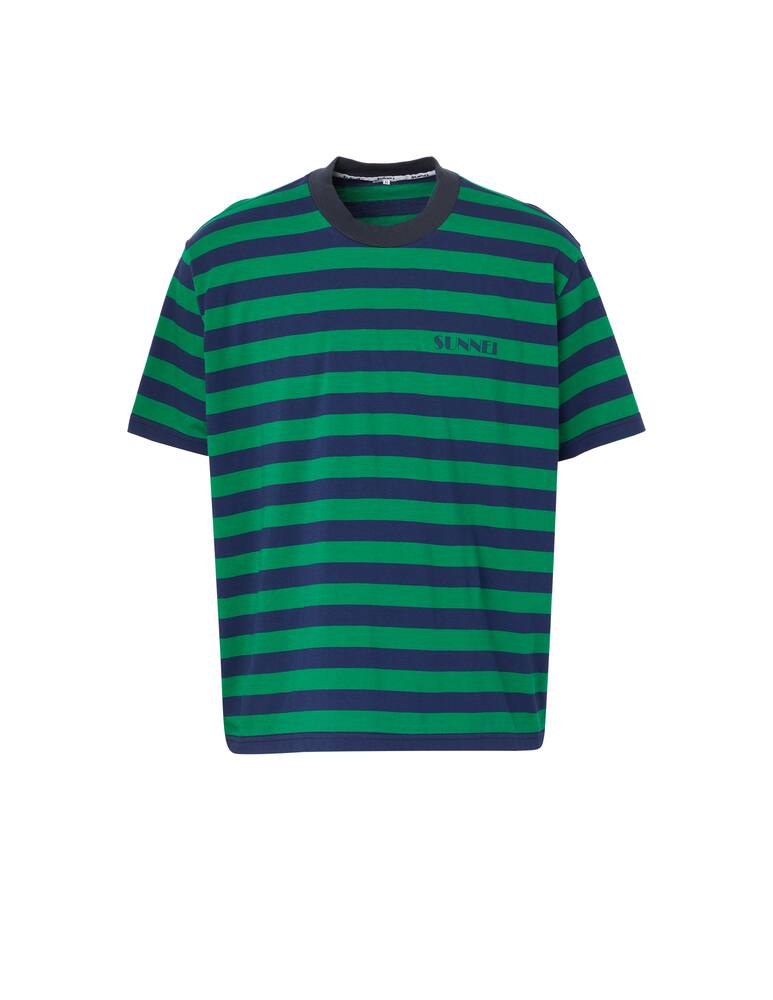 rinascente Sunnei Maglietta classic a righe con mini logo - multicolor