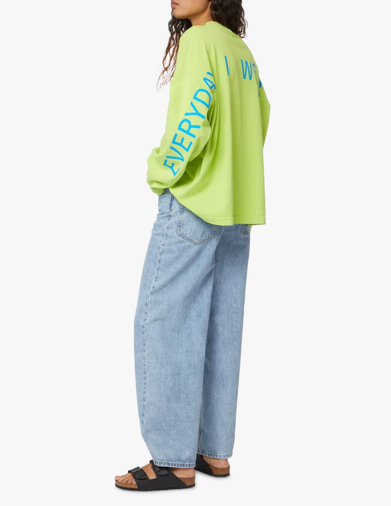 rinascente Sunnei Oversized cotton Tee - green