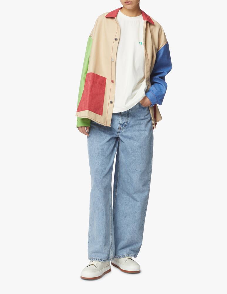 rinascente Sunnei Oversized denim shirt - beige