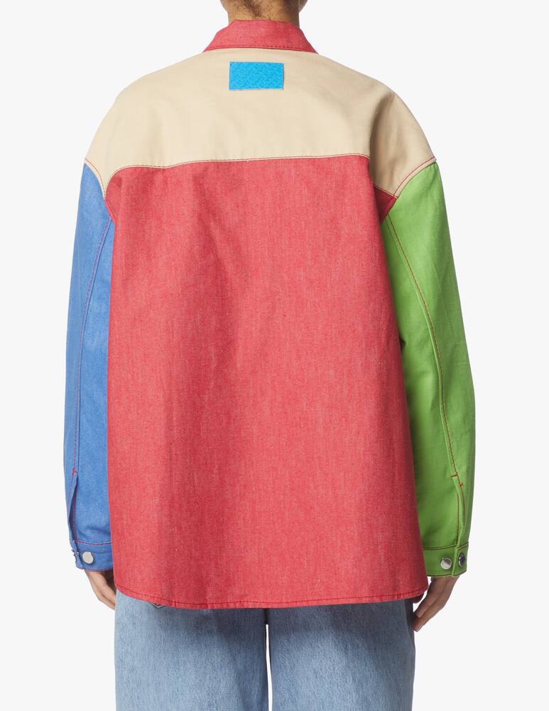 rinascente Sunnei Oversized denim shirt - beige