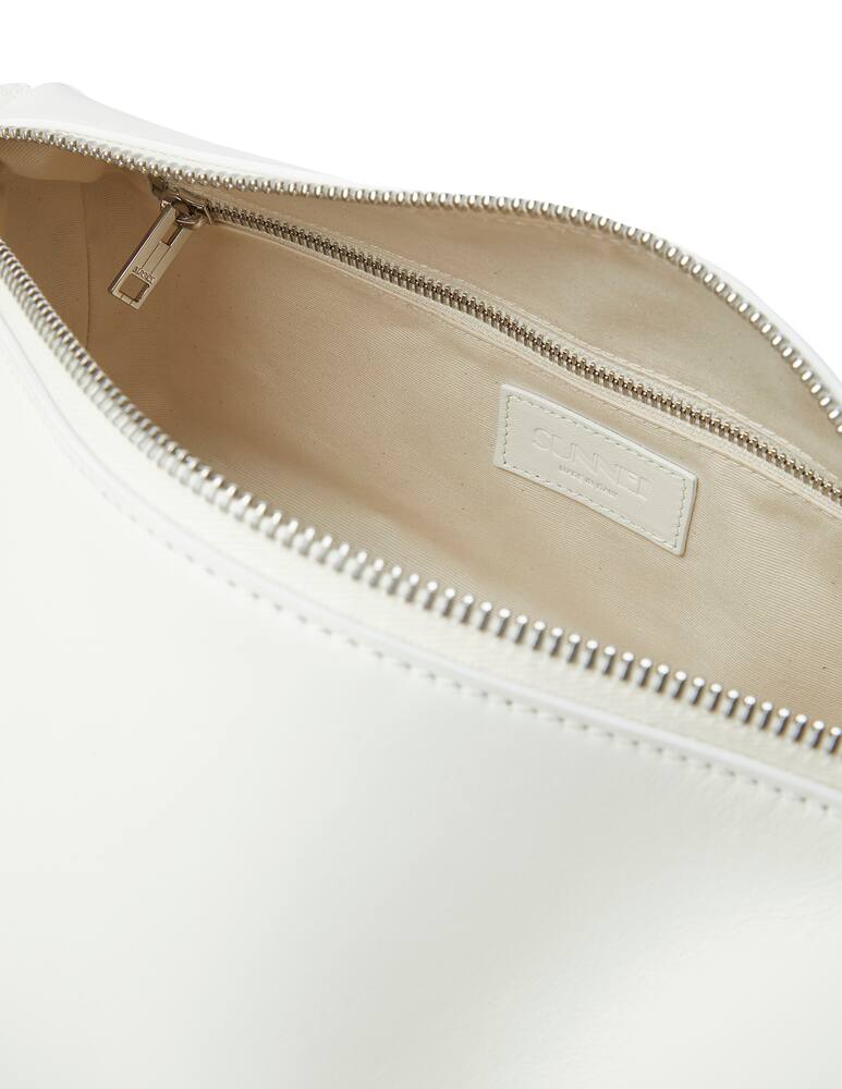 rinascente Sunnei Borsa bauletto in pelle - bianco