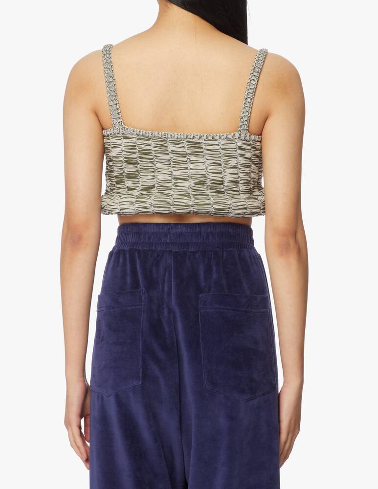 rinascente Sunnei Top corto in maglia