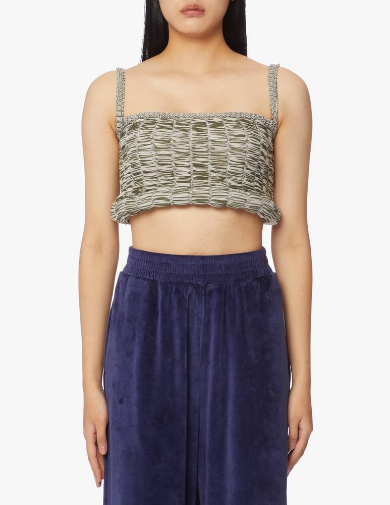 rinascente Sunnei Top corto in maglia