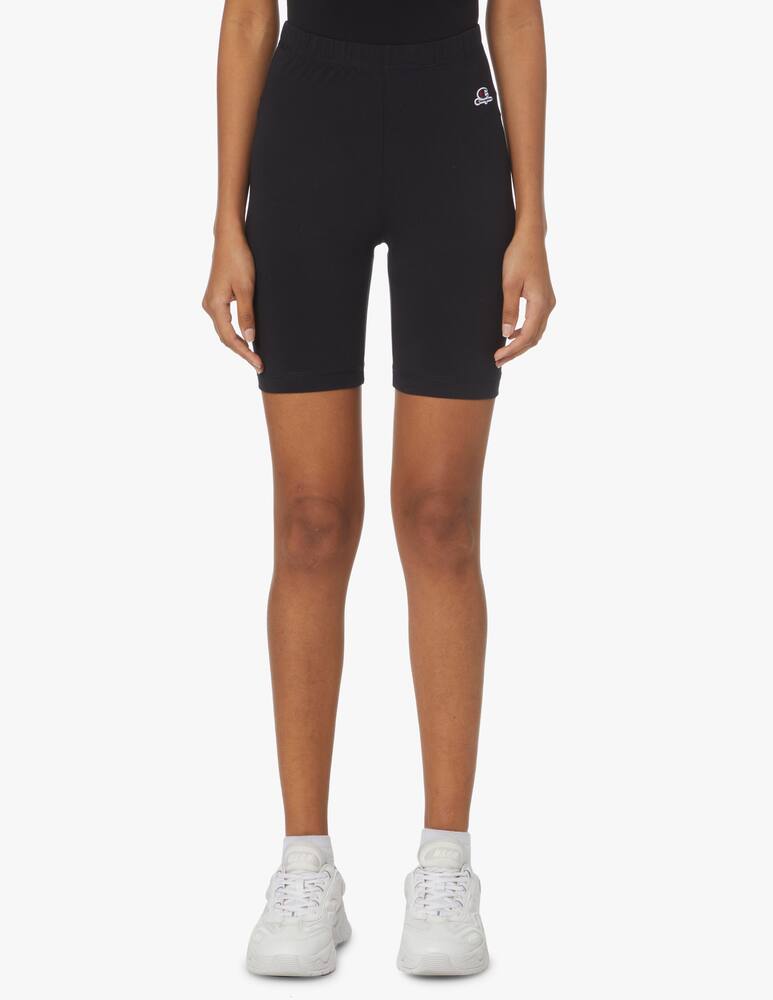 rinascente Champion Cotton blend sports shorts - black